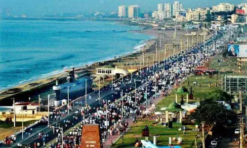A view of Visakhapatnam