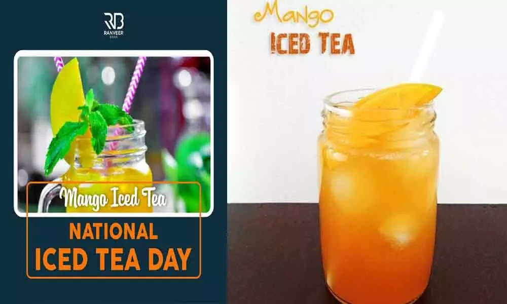 National Iced Tea Day: Ranveer Brar Celebrates This Special Day Doling Out Mango Iced Tea Recipe