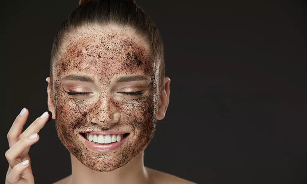 Coffee face pack