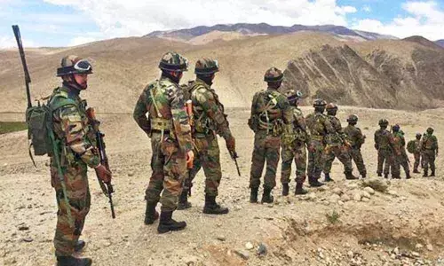 China deploys troops all along 4000-km LAC