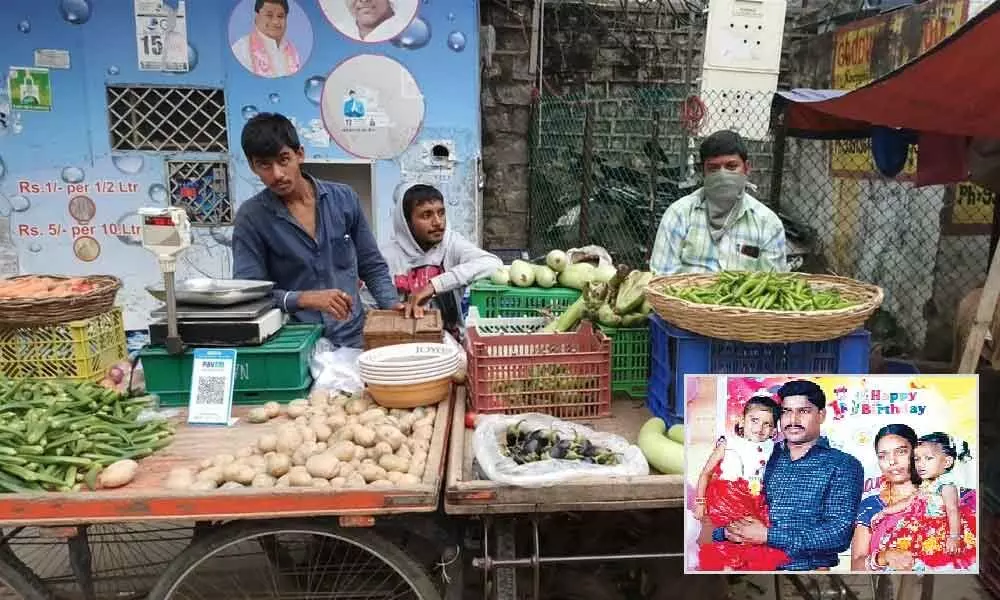 Upender believes in dignity of labour, proud to be sustaining his family