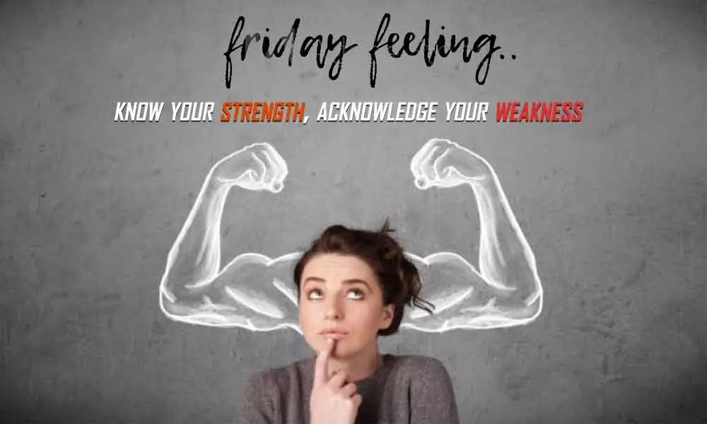 Friday Feeling: Know Your Strength, Acknowledge Your Weakness
