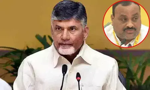 Chandrababu Naidu demands resignation of AP Home minister over arrest of Atchannaidu