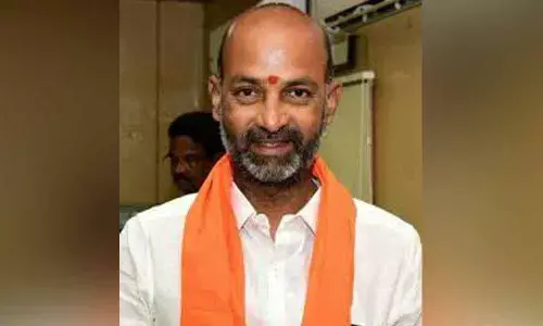 BJP State president Bandi Sanjay Kumar