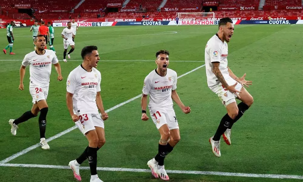 Sevilla beat Betis on return of top-flight football to Spain
