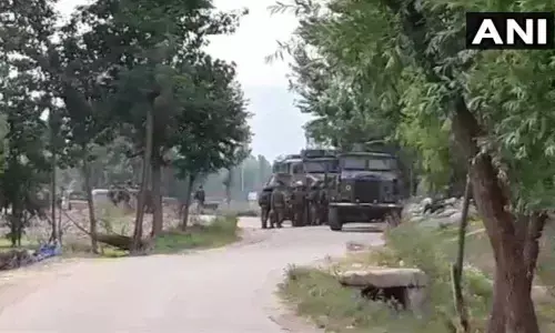 J & K: 2 Hizbul Terrorists Neutralised By Security Forces (Photo/ANI)