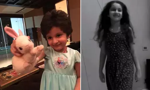 Pic Talk: Sitara Ghattamaneni Introduces Her Best Friend Little Rabbi