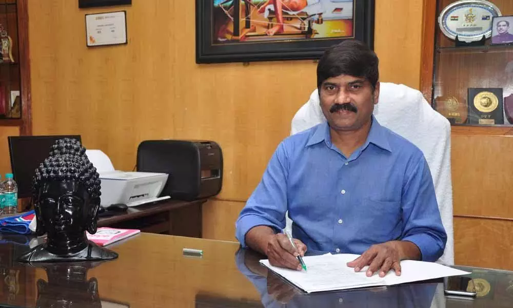 AU Vice-Chancellor P V G D Prasad Reddy