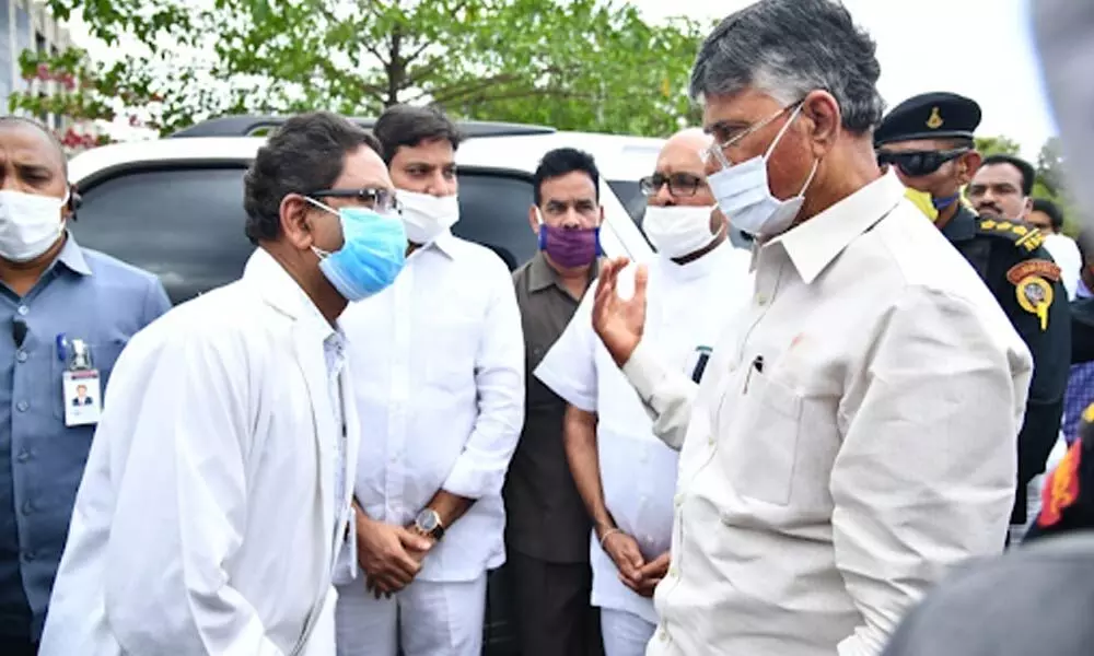 Chandrababu Naidu denied permission to visit Atchannaidu