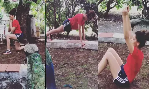 Break The Monotonous Lockdown Life With A Healthy Workout Regime Says Saiyami