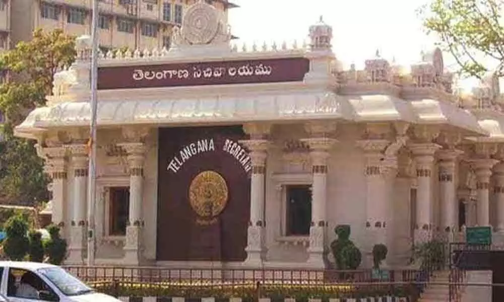 Telangana secretariat in Hyderabad