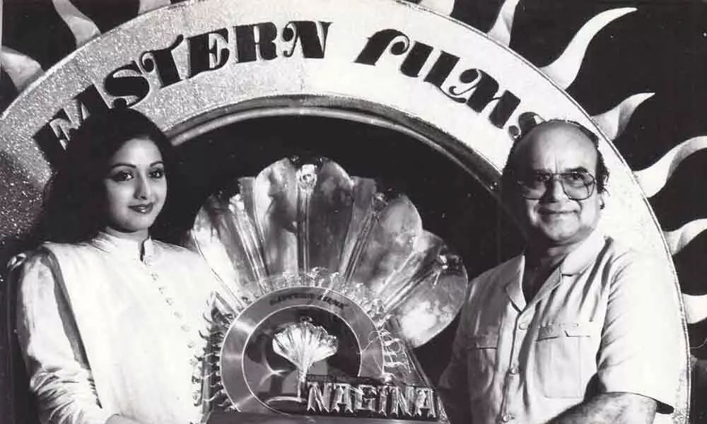 Harmesh Malhotra with Sridevi