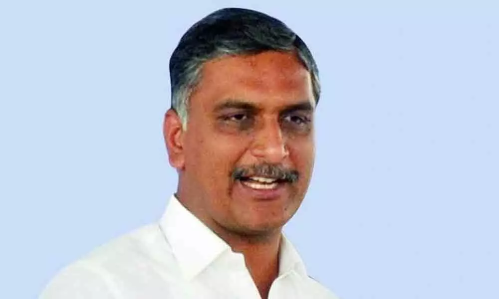 Minister for Irrigation T Harish Rao