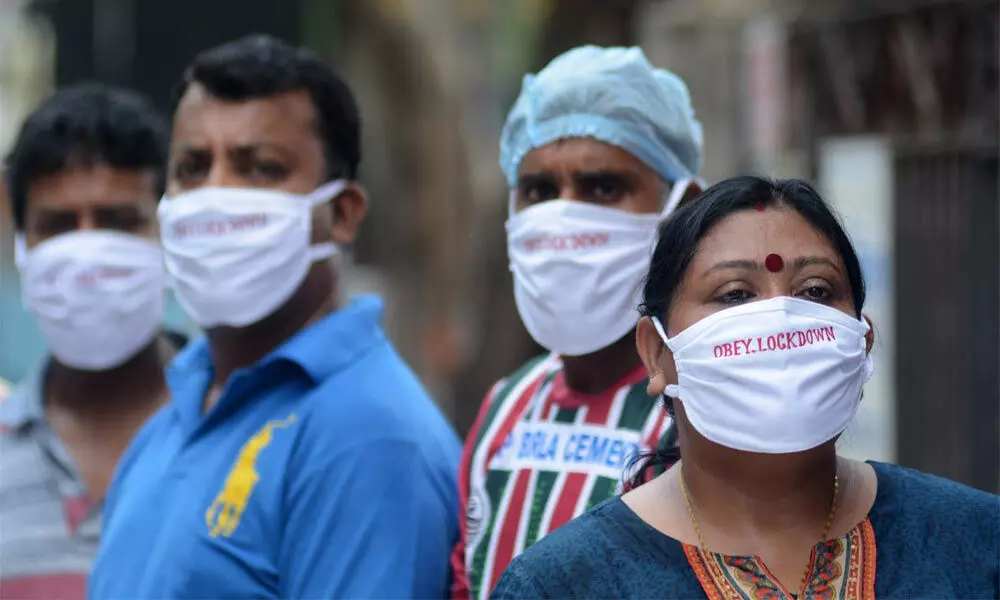 Face masks acquire a political hue in Uttar Pradesh