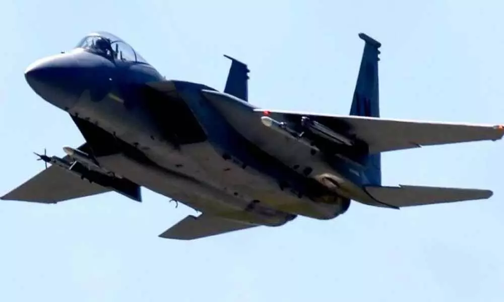 US Air Force F-15 fighter jet crashes in North Sea