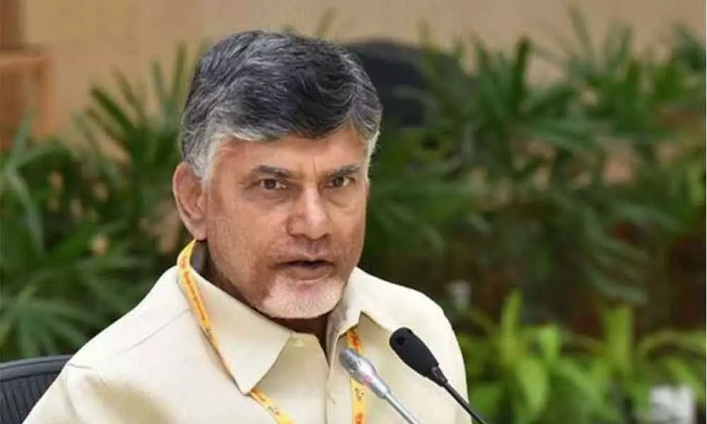 TDP chief N Chandrababu Naidu