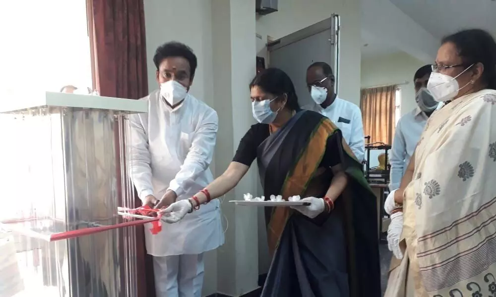 GermiBAN product launch by G Kishan Reddy, Union Minister of State for Home Affairs and K Rama Devi