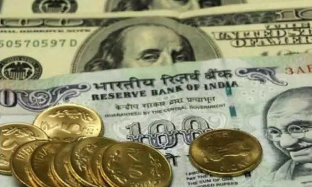 Rupee falls to 6-week low against $