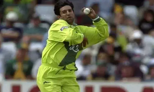 Former Pakistan captain Wasim Akram
