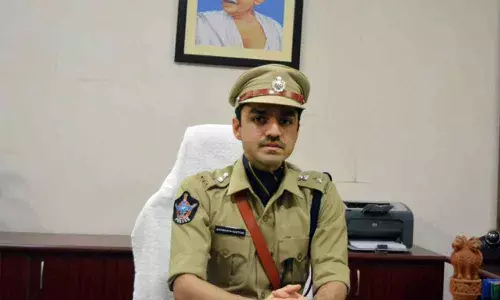 Aishwarya Rastogi takes charge as DCP-I  in Visakhapatnam on Tuesday