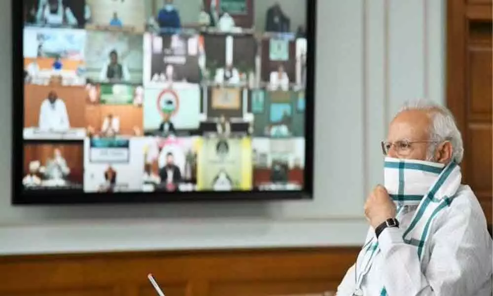 PM Modi To Hold Virtual Conference With Chief Ministers Of States Today