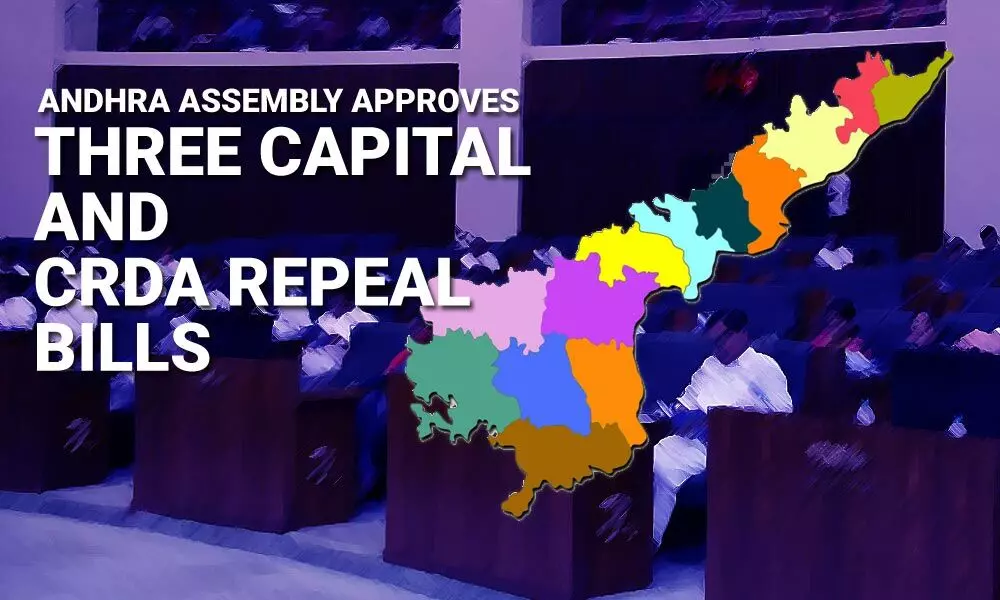 Assembly approves Three Capital & CRDA Bills
