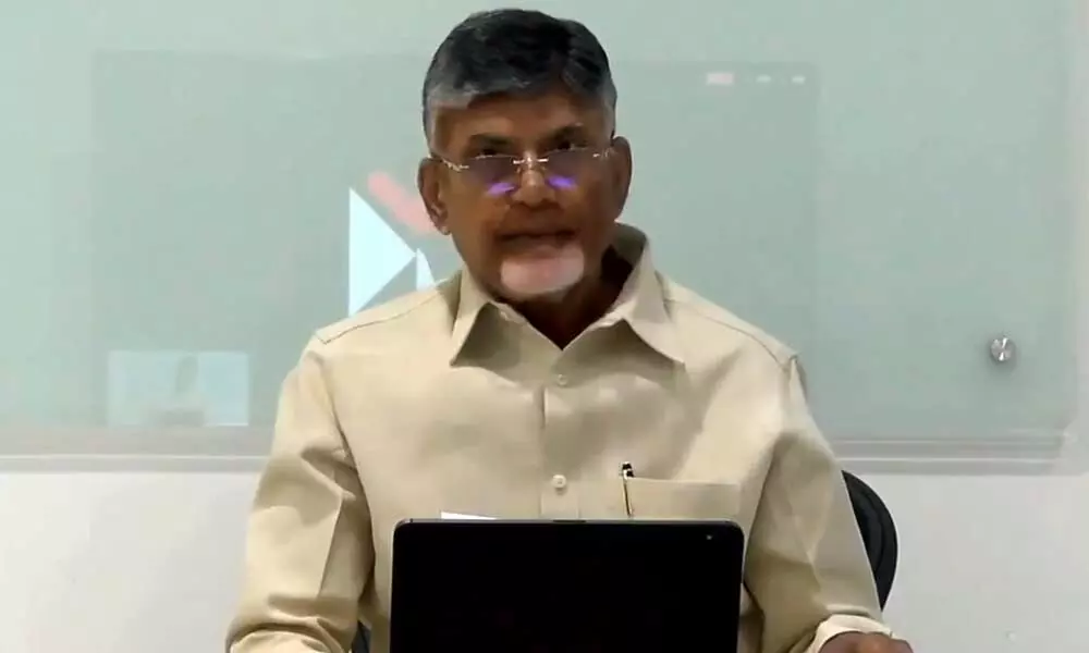 TDP President N Chandrababu Naidu