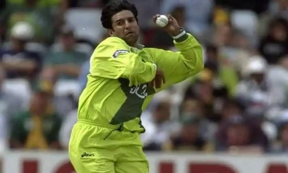 Former Pakistan captain Wasim Akram