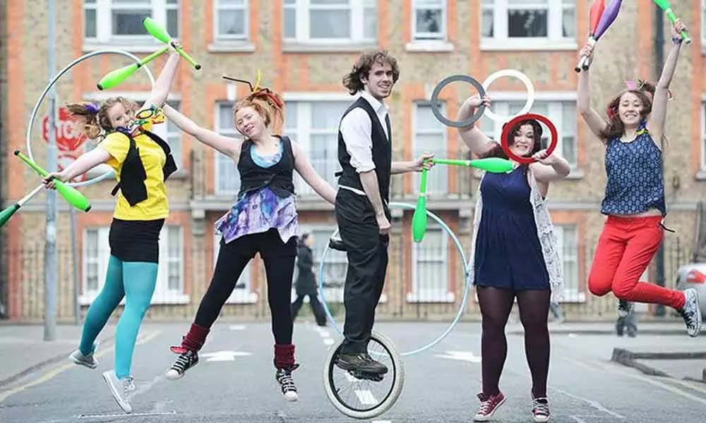 World Juggling Day is celebrated on a Saturday which is closet to June 17th