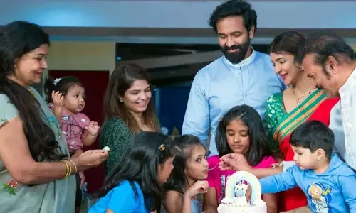 Lakshmi Manchu Posts Birthday Pics Her Daughter Vidya Nirvana