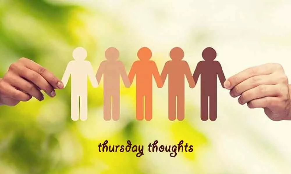 Thursday Thoughts: Love, Tolerance And Unity in Diversity Ensures Harmony