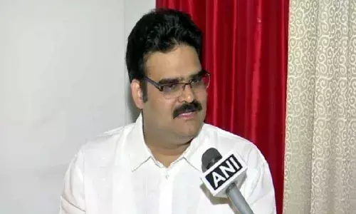 BJP leader Lanka Dinakar (Photo/ANI)