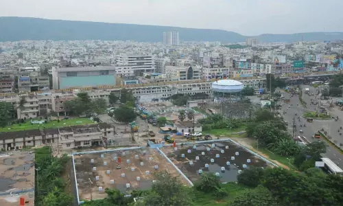 A view of Visakhapatnam