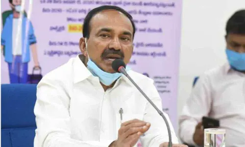 Health Minister Eatala Rajender