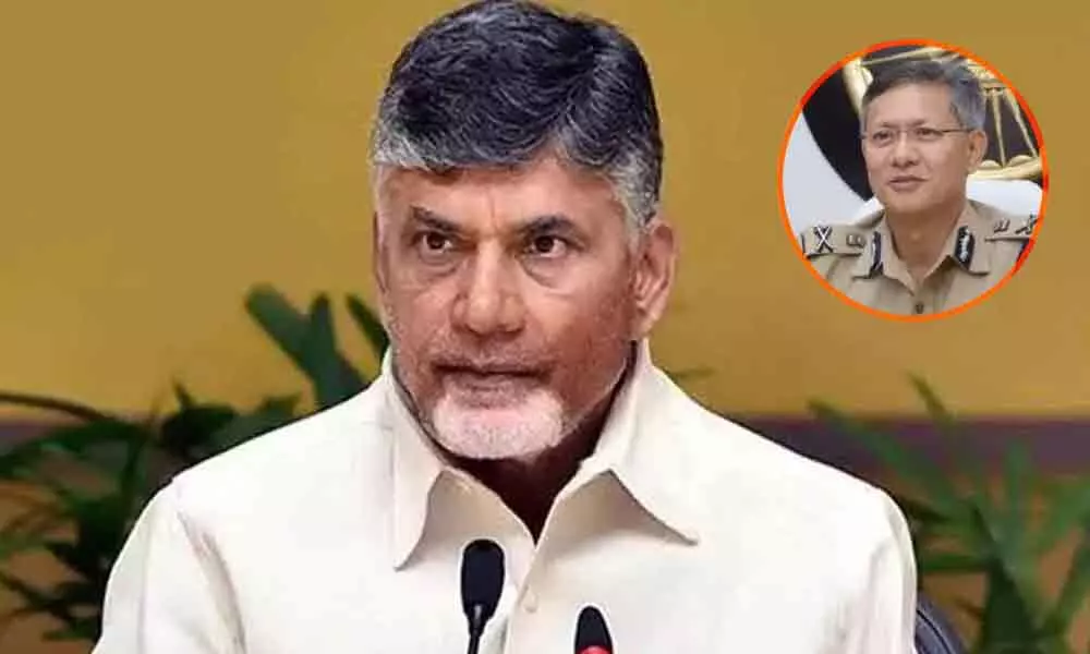 Chandrababu writes to DGP Gautam Sawang over YSRCP govts atrocities on TDP