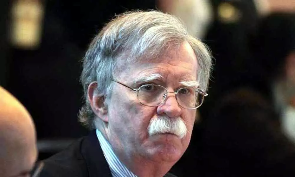 Former White House national security advisor John Bolton (File photo| AP)