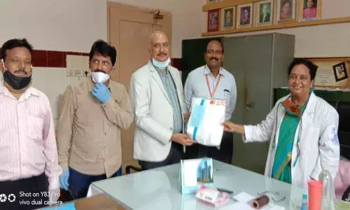 Bank of Baroda presents PPE kits