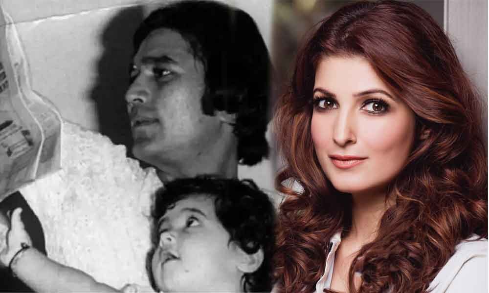 Twinkle Khanna S Shares Her Father Rajesh Khanna S Pic On The Occasion   978292 Twinkle Kanna 