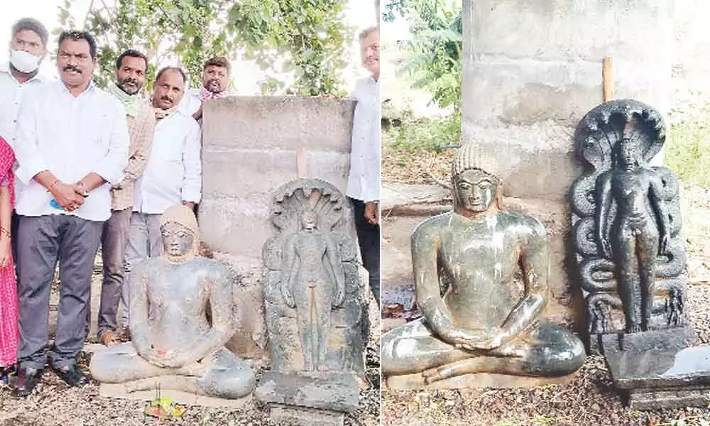 A village in Karimnagar discovers once Jain spiritual centre in ancient time!