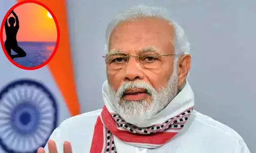 Yoga helps confidently negotiate challenges: PM Modi