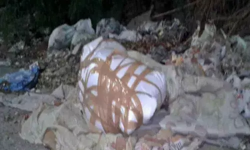 Body of woman wrapped in plastic cover found in Hyderabad lake