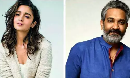 Alia Bhatt and  Rajamouli