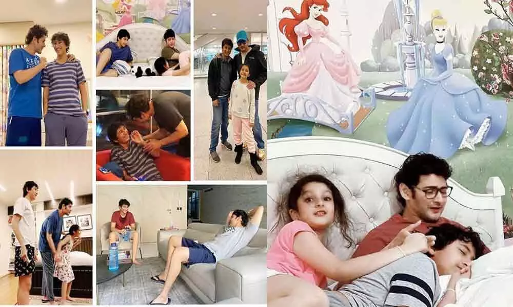 Happy Fathers Day: Sitara And Gautam Shower Their Love On Mahesh Babu And Made Him Feel Special With Their Priceless Gifts