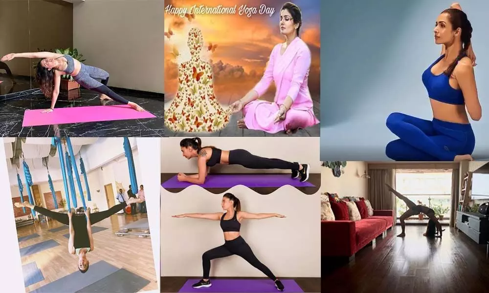 Bollywood Celebrities Inspire Their Fans Posting Their Workout Videos