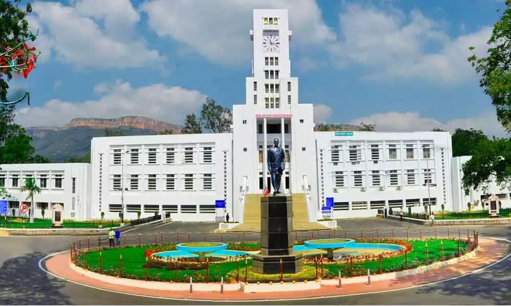 Administrative building of SV University in Tirupati