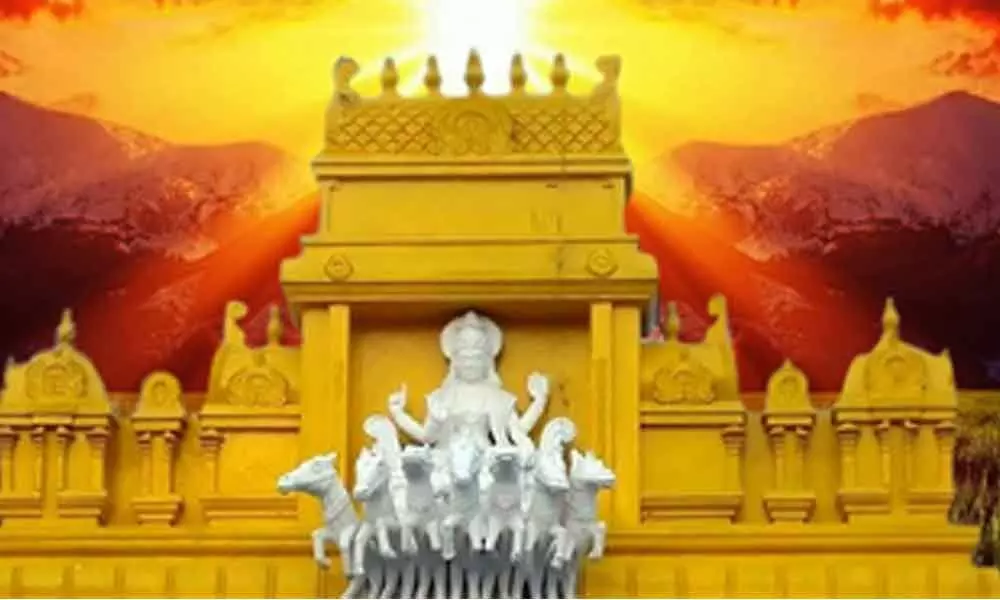 Sun God temple revenue goes up on Rathasapthami