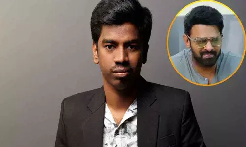 Justin Prabhakaran and Prabhas(inset)