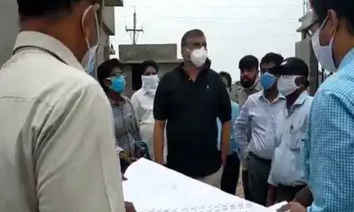 Burial ground jibe: As Andhra capital shift plans kept on hold, Botsa visits Velagapudi to inspect MLA quarters