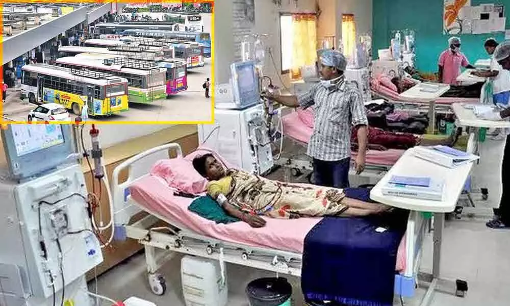 Andhra govt provides RTC services to Uddanam Kidney patients for free of cost