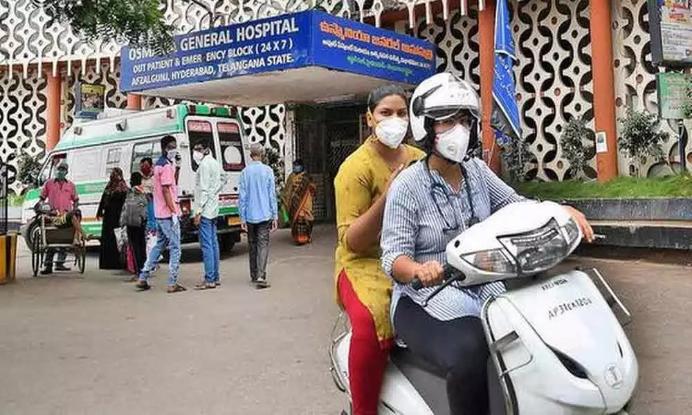 Hyderabad: Junior doctors at Osmania General Hospital boycott duties